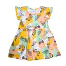 Vestido Feminino Infantil Estampa Borboletas - Elian