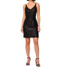 Vestido Feminino Infini Curto Paete Preto - 93733