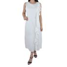 Vestido Feminino Jumaniy Midi Off White - J2209