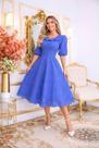 Vestido Feminino Laise Midi Bicolor 100 Algodão Terra Prometida Vestido Feminino Laise Midi Bicolor 100 Algodão Terra Prometida