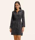 Vestido Feminino Manga Longa Bufante Endless Preto Vestido Feminino Manga Longa Bufante Endless Preto