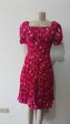 Vestido Feminino Midi Saia Plissada Manga Bufante floral Vestido Feminino Midi Saia Plissada Manga Bufante floral