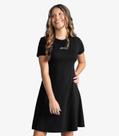 Vestido Feminino Molecotton De Viscose Evasê Minty Preto Vestido Feminino Molecotton De Viscose Evasê Minty Preto