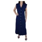 Vestido Feminino P A Concept Longo Marinho - VE2501