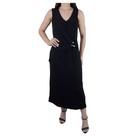 Vestido Feminino P A Concept Midi Preto - VE2500
