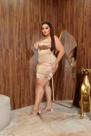 Vestido Feminino Plus Size Balboa Modas - Estilo Elegante