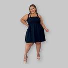 Vestido Feminino Plus Size Elastec Rodado 0623 - Vestido Feminino Plus Size Elastec Rodado 0623 -