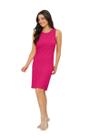 Vestido Feminino Ribana Canelada Regata Alça Larga Vestido Feminino Ribana Canelada Regata Alça Larga