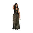 Vestido Feminino Sem Costas Com Franzido E Detalhes Em Tela, Sem Mangas, Sexy, Estilo Coquette, Para