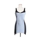Vestido Feminino Sem Mangas Com Cintura Alta E Decote Quadrado, Designer Da TWOTWINSTYLE