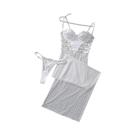 Vestido Feminino Sexy Com Alça De Renda, Ajuste Fino, Elegante, Para Festa De Verão, Versa MUZISKAT Vestido Feminino Sexy Com Alça De Renda, Ajuste Fino, Elegante, Para Festa De Verão, Versa MUZISKAT