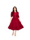 Vestido Feminino Social Midi Evangélico