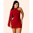 Vestido Feminino Suplex Manga Nula Gola Alta Premium Moda Gringa Festa