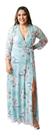 Vestido Feminino Tule Com Manga Longa Mod Plus Size
