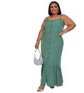 Vestido Feminino Verão Plus Size Soltinho Estampado Barato Midi Floral 2759plus