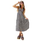 Vestido Feminino Xadrez Alça Elastex Com Bojo Midi / Vestido com Bojo 3 marias Babados Alcinha 2773 Vestido Feminino Xadrez Alça Elastex Com Bojo Midi / Vestido com Bojo 3 marias Babados Alcinha 2773