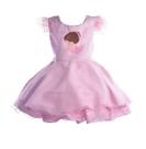 Vestido festa infantil bailarina menina
