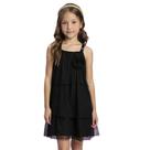 Vestido festa infantil flor tule preto milli&nina Vestido festa infantil flor tule preto milli&nina