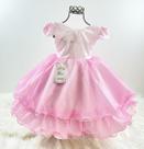 Vestido Festa Infantil Princesa Pérolas Rosa Ou Lilás Vestido Festa Infantil Princesa Pérolas Rosa Ou Lilás