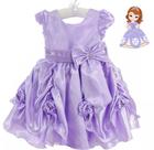 Vestido festa infantil princesa sofia luxo cetim *** tam 3 ano*** Vestido festa infantil princesa sofia luxo cetim *** tam 3 ano***