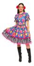 Vestido Festa Junina Adulto Xadrez Quadrilha Luxo Premium