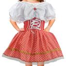 Vestido Festa Junina Infantil Xadrez pra Menina de Luxo Rodado Acinturado 3 a 12 anos Verde Neon PP 3 - 4 Vestido Festa Junina Infantil Xadrez pra Menina de Luxo Rodado Acinturado 3 a 12 anos Verde Neon PP 3 - 4