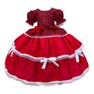 Vestido Festa Junina Quadrilha Caipira Sao Joao Infantil