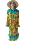 Vestido festa junina traje Chita longo adulto