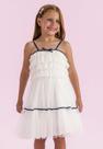 Vestido Festa Off Infantil Petit Cherie