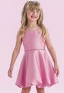 Vestido Festa Rosa Menina Petit Cherie