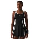 Vestido Fila Slim Tennis Sports Club Feminino Preto e Branco