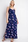 Vestido floral azul