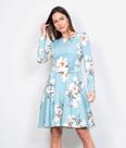 Vestido floral azul