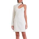 Vestido Forum Tecido Plano In24 Bege Italian Feminino