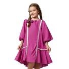 Vestido fucsia rosa pink renda infantil juvenil camu camu Vestido fucsia rosa pink renda infantil juvenil camu camu