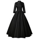 Vestido gótico Re-Lady Victorian Costume Halloween L Black