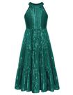 Vestido GRACE KARIN Girls Christmas Holiday Teal 12Y com lantejoulas Vestido GRACE KARIN Girls Christmas Holiday Teal 12Y com lantejoulas