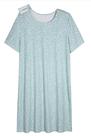 Vestido hospitalar AVIIER Open Back para mulheres após a cirurgia verde L