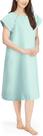 Vestido hospitalar NY Threads feminino, macio e elegante, verde Lilly