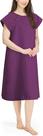 Vestido hospitalar NY Threads Viva Magenta tamanho S-M para mulheres