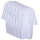 Vestido hospitalar Profound Care, pacote com 6 misturas de algodão, tamanho 2GG Vestido hospitalar Profound Care, pacote com 6 misturas de algodão, tamanho 2GG