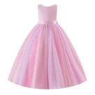 Vestido IDOPIP Flower Girl Sequin Butterfly para menina de 7 a 8 anos