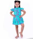 vestido inantil florido