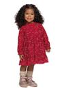 Vestido inf fem colorita tule Vestido inf fem colorita tule
