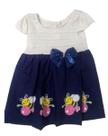 Vestido infantil Abelhinha