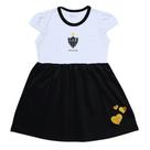 Vestido Infantil Atlético MG Canelado Torcida Baby