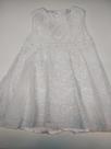Vestido infantil batizado branco