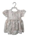 Vestido Infantil Batizado Champagne Rocicle G ao 2