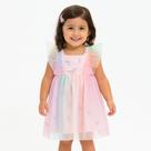 Vestido Infantil Borboleta Jardim encantado Menina Papilloo