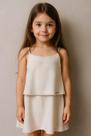 Vestido infantil brilho menina